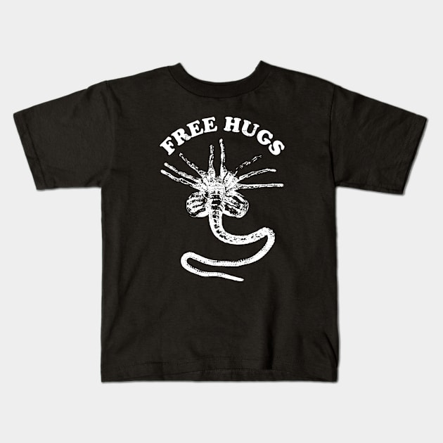 FREE HUGS Kids T-Shirt by KERZILLA